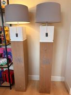 Zeer mooie Lodsh meerpaal lampen, Ophalen, Zo goed als nieuw, Hout, 100 tot 150 cm