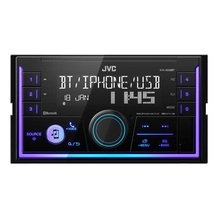 JVC KW-X850BT - Multimedia systeem 2 din - Variabele toetsve, Auto diversen, Autoradio's, Nieuw, Ophalen of Verzenden