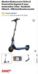 Elektrische step ninebot., Ophalen of Verzenden, Zo goed als nieuw, Elektrische step (E-scooter)