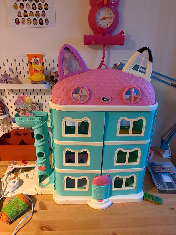 Gabby’s Poppenhuis - Incompleet, Kinderen en Baby's, Speelgoed | Poppenhuizen, Gebruikt, Poppenhuis, Ophalen of Verzenden