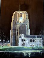 Schilderij Oldehove, Antiek en Kunst, Ophalen of Verzenden