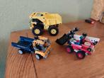 Technisch lego. 4 leuke voertuigen., Ophalen of Verzenden, Zo goed als nieuw, Auto, Overige merken