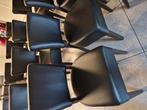 Zwarte Cafestoelen gratis afhalen., Huis en Inrichting, Stoelen, Ophalen, Gebruikt, Eén