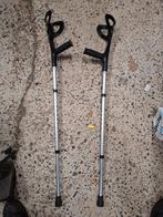 Krukken loopkrukken kruk hoogte verstelbaar, Ophalen, In hoogte verstelbaar, Gebruikt