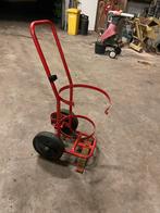 Steekwagen brandblusserwagen, Ophalen, Gebruikt