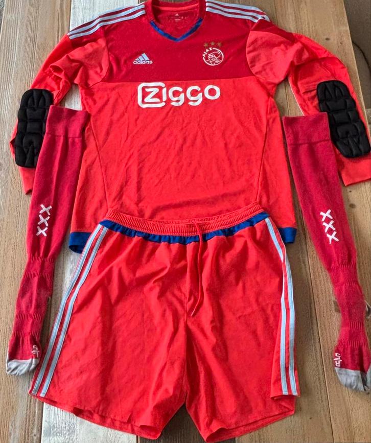 Origineel Ajax keeperstenue 2014-2015️, Verzamelen, Sportartikelen en Voetbal, Zo goed als nieuw, Shirt, Ajax, Ophalen
