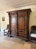 Grote antieke kast, Antiek en Kunst, Antiek | Meubels | Kasten, Ophalen