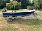 Elan consolboot incl. 25 pk 2 takt Mercury met kanteltrailer, Watersport en Boten, Vis- en Consoleboten, Ophalen, 10 tot 30 pk
