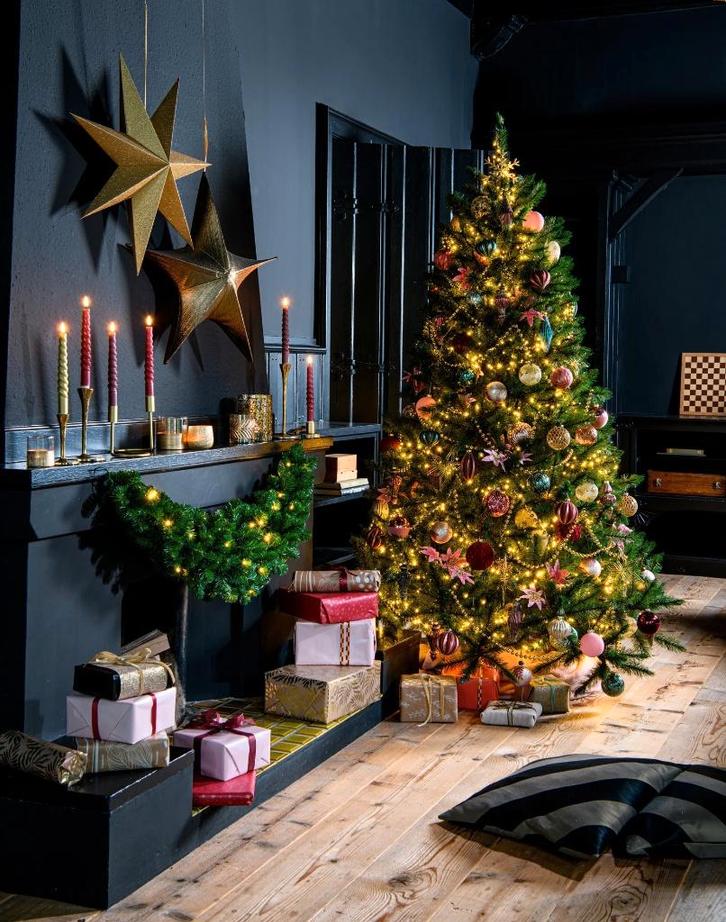 Kerstboom Romange groen, 185 cm hoog, Diversen, Kerst, Zo goed als nieuw, Ophalen