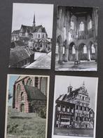 Brouwershaven: Ned. Herv. Kerk en Stadhuis (Zeeland) ’40-‘60, Verzamelen, Ansichtkaarten | Themakaarten, Ophalen of Verzenden