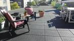 120  nieuwe rubber tegels 500x500x25 zwart tuin dak terras, Kunststof, Zwart, Nieuw, Ophalen of Verzenden