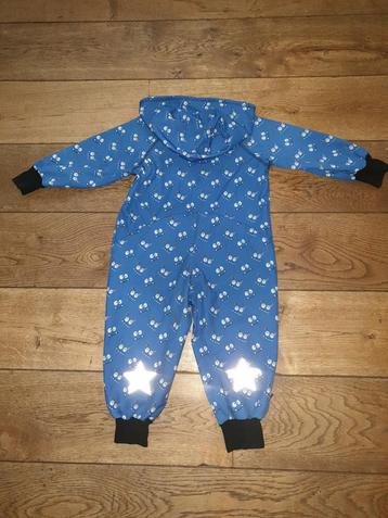 Warme softshel pak gekke gezichtjes ielm maat 98 beschikbaar voor biedingen