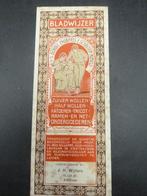 Antieke boekenlegger ondergoed reclame 1910, Ophalen of Verzenden, Zo goed als nieuw, Reclame