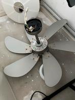 Plafondlamp met Ventilator, Huis en Inrichting, Lampen | Plafondlampen, Ophalen, Gebruikt, Metaal