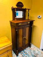 Vintage Vertico kast meidenkast met spiegel cabinet, Antiek en Kunst, Ophalen