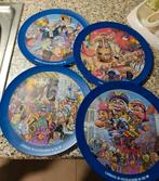 Jan Linders vrolijke carnavalsbordjes 4 stuks, Ophalen of Verzenden, Nieuw, Overige materialen, Overige stijlen