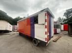 Houten snelverkeer schaftwagen op schamelonderstel 4 25 5, Zakelijke goederen, Machines en Bouw | Keten en Containers, Ophalen of Verzenden