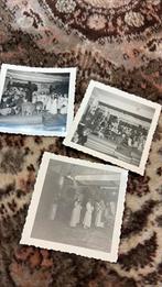 3 foto’s 1956 van levende kerststal te Schiedam, Verzamelen, Foto's en Prenten, Ophalen of Verzenden, 1940 tot 1960, Zo goed als nieuw