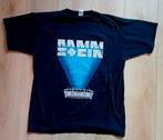 Rammstein tour shirt vintage hardrock metal rock Lindemann, Ophalen of Verzenden, Zo goed als nieuw, Maat 52/54 (L), Zwart