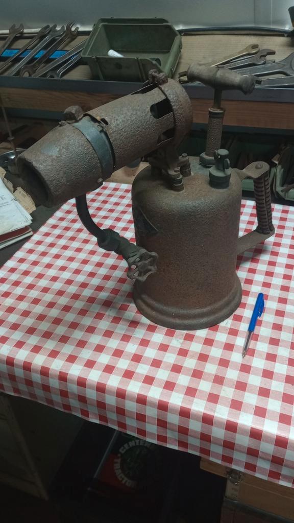 Antieke Brander - Governor Int. Mfg. Co. 1916, Antiek en Kunst, Antiek | Gereedschap en Instrumenten, Ophalen of Verzenden