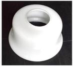 lamp kap Glaskap melkwitte glazen lampenkappen, Ophalen of Verzenden, Nieuw, Rond, Minder dan 25 cm