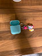 AirPods Case 1/2 met Eenhoorn Sleutelhanger, Ophalen, Zo goed als nieuw, Bescherming, Apple iPhone