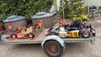 Kart met RK1 blok te koop, Sport en Fitness, Karting, Ophalen, Kart