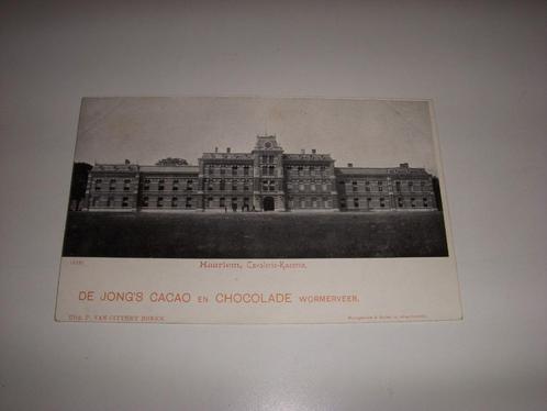 Reclamekaart De Jong's cacao & chocolade Wormerveer, Verzamelen, Merken en Reclamevoorwerpen, Gebruikt, Gebruiksvoorwerp, Ophalen of Verzenden