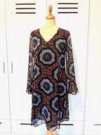 schitterend MALIPARMI chiffon jurkje mt 36, Kleding | Dames, Jurken, Blauw, Ophalen of Verzenden, Zo goed als nieuw, Maat 36 (S)