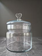 Riviera Maison glazen voorraadpot met hart, Huis en Inrichting, Ophalen of Verzenden, Zo goed als nieuw
