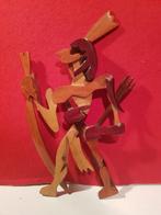 vintage design houten inheems figuur zuid Amerika, Ophalen of Verzenden