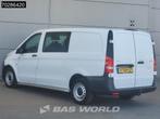 Mercedes Vito 111 Dubbel Cabine L2H1 Trekhaak Navi Airco Par, Auto's, Stof, Gebruikt, 4 cilinders, Wit
