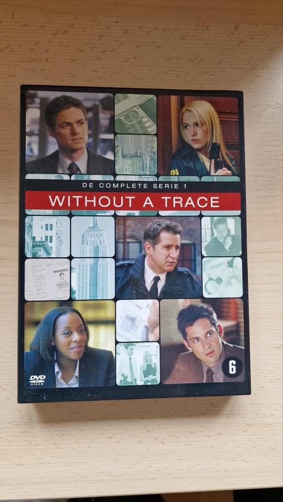 Without a Trace - Seizoen 1 DVD, Cd's en Dvd's, Dvd's | Tv en Series, Vanaf 12 jaar, Ophalen of Verzenden, Zo goed als nieuw, Thriller