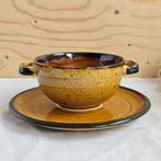 Boch la Louviere Palma soepkom met schotel | per stuk, Keramiek, Ophalen of Verzenden, Zo goed als nieuw, Nvt