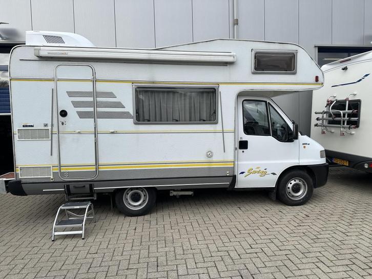 Hymer Swing, Caravans en Kamperen, Campers, Bedrijf, Hymer, Fiat, Diesel, Cassettetoilet, Koelkast