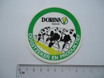 sticker oud DORINA MAIS snijmais boer agri agrarisch retro beschikbaar voor biedingen
