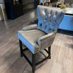 Twee maal barkruk Amy zilvergrijs van UrbanSofa, 2 krukken, Ophalen, Nieuw, 90 cm of meer