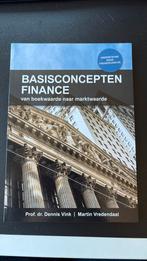 Basisconcepten Finance, Boeken, Studieboeken en Cursussen, Ophalen of Verzenden, Zo goed als nieuw