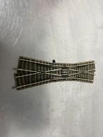 Fleischmann HO 6164L profi rails engelse kruiswissel, Hobby en Vrije tijd, Modeltreinen | H0, Gebruikt, Gelijkstroom, Fleischmann