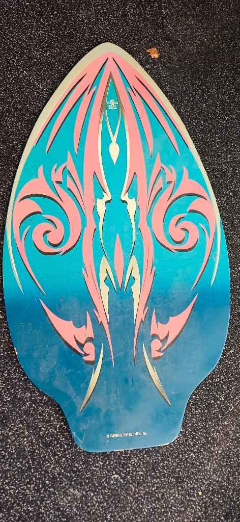 Dit is een vintage Gebro BV Aroona bodyboard/skimboard., Tuin en Terras, Zwembaden, Gebruikt, Overige typen, Minder dan 80 cm