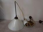 Hanglamp, Ophalen, Zo goed als nieuw, Glas, 50 tot 75 cm