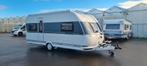 Hobby Excellent 540 UL (1ste eigenaar, bomvol opties ), Caravans en Kamperen, Rondzit, Hobby, Bedrijf, Kachel