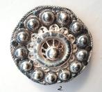 Oude Broche. Zeeuwse knop in bloemvorm., Sieraden, Tassen en Uiterlijk, Ophalen of Verzenden, Zo goed als nieuw, Zilver, Overige materialen