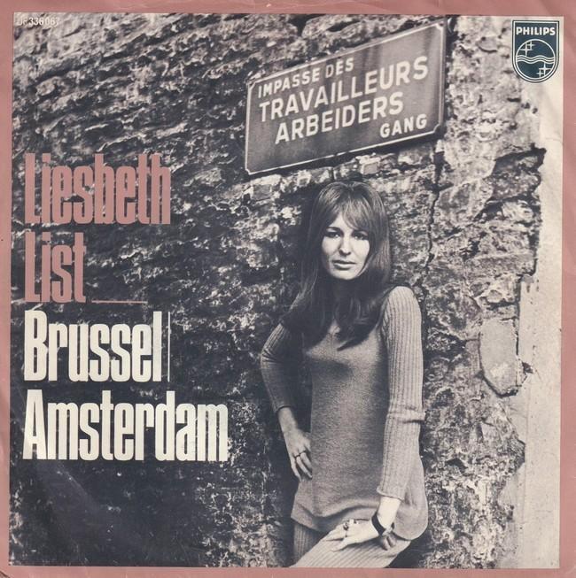 Liesbeth List - Brussel / Amsterdam (NL 1969), Cd's en Dvd's, Vinyl Singles, Gebruikt, Single, Nederlandstalig, 7 inch, Ophalen of Verzenden