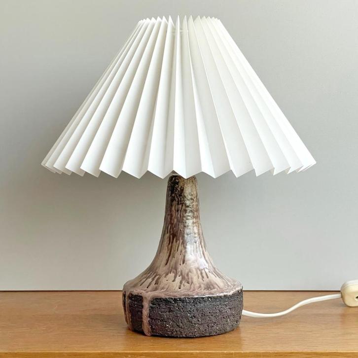 vintage Deens Design LAMP keramiek Mid Century HK Living, Huis en Inrichting, Lampen | Tafellampen, Gebruikt, Minder dan 50 cm