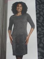 NIEUW! Dames Jurk Maat S Zwart/Grijs >Snelle Verzending!<, Zwart, Nieuw, Ophalen of Verzenden, Knielengte