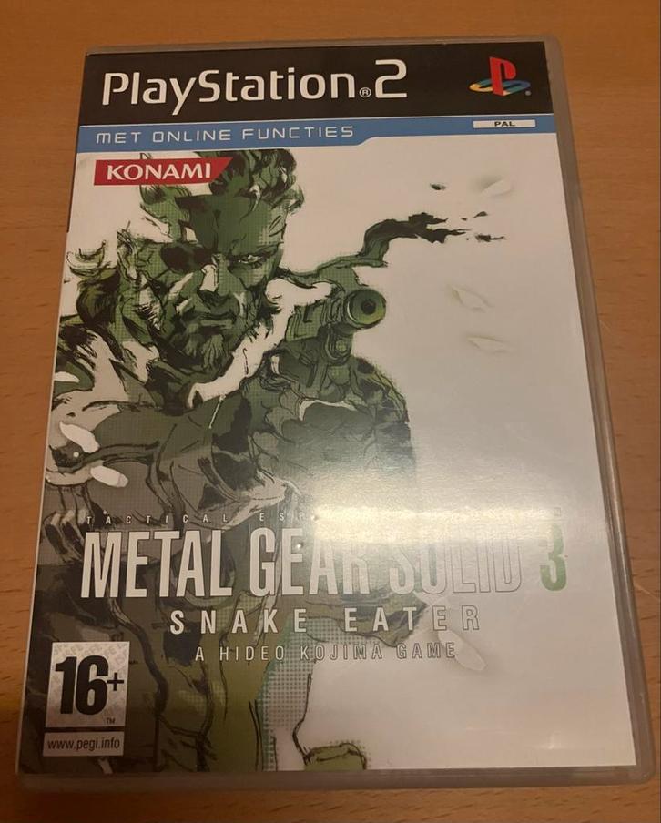Metal Gear Solid 3: Snake Eater (PS2), Spelcomputers en Games, Games | Sony PlayStation 2, Gebruikt, Avontuur en Actie, 1 speler