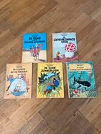 5x Kuifje Stripboeken, Boeken, Stripboeken, Meerdere stripboeken, Ophalen of Verzenden, Gelezen
