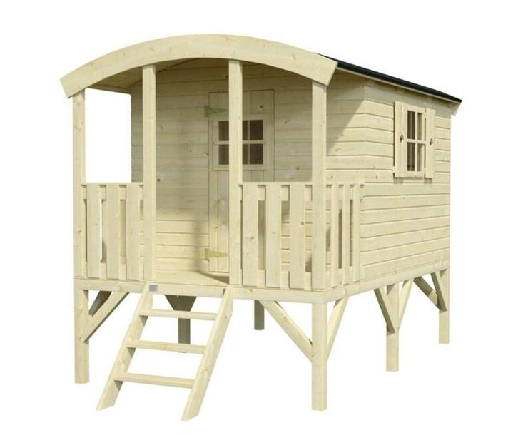 Houten speelhuisje Missy Lyve Premium 16mm dikke wanden, Kinderen en Baby's, Speelgoed | Buiten | Speelhuisjes, Nieuw, Hout, Ophalen of Verzenden