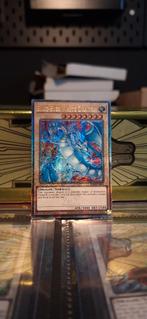Blue Eyes White Dragon alt art Quarter Century Rare Ra04, Ophalen of Verzenden, Zo goed als nieuw, Losse kaart, Foil